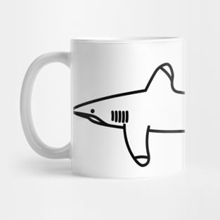 Oceanic White Tip Shark Mug